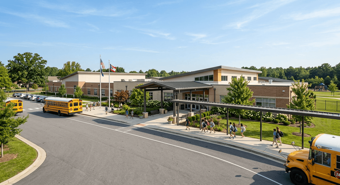 Lakeside Middle School campus